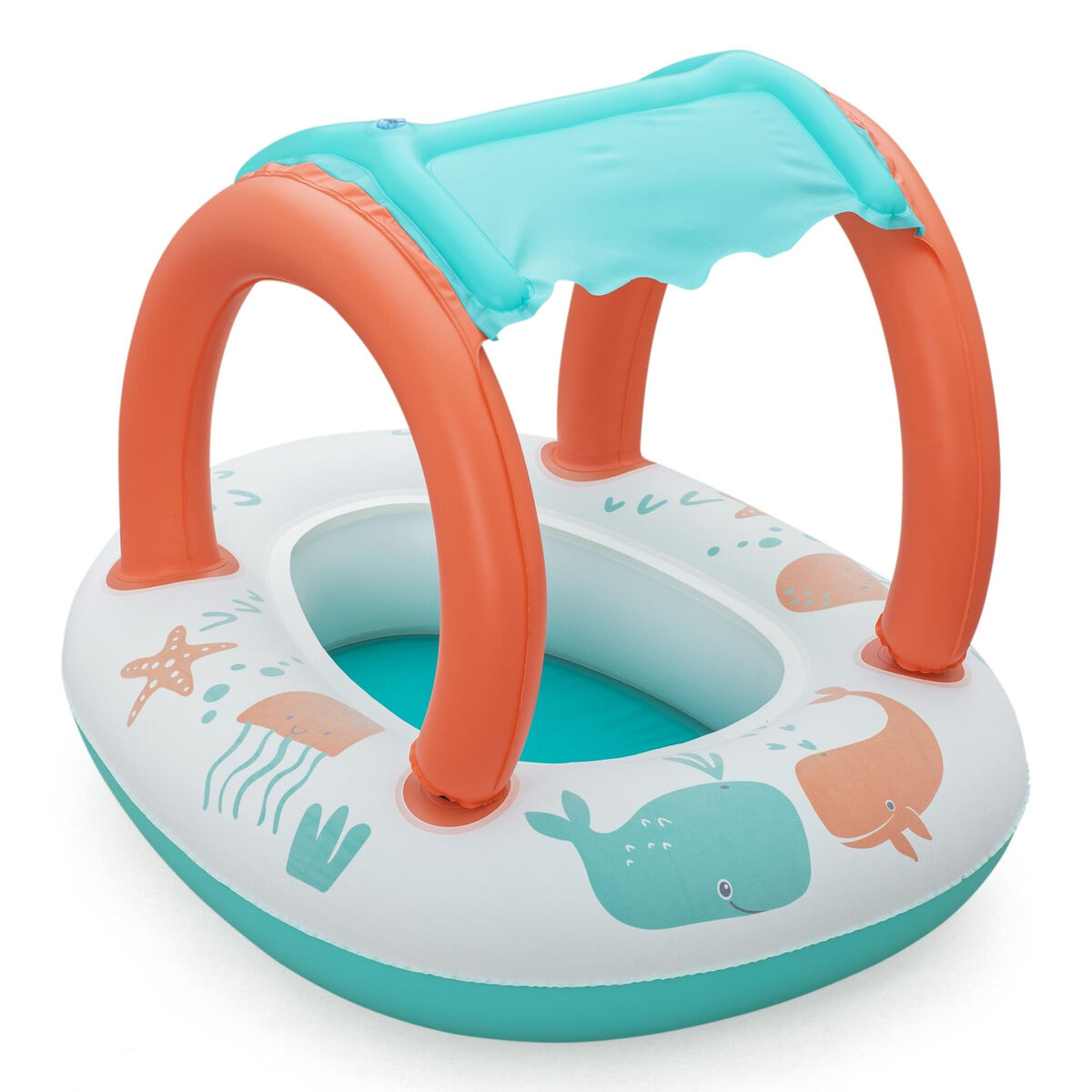 Bestway Inflatable Kids Boat Comfort 84x67 cm +3 Years Beach Pool 34203